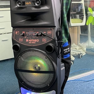 Diod Trole Box Light Essident Troly Turning 2000 W Maximale Leistung 8 Zoll Bluetooth Highfoot Fmooth FM Radio Outdoor mit Mikrofon mit Lautsprechermikrofon 10 Hauptverkaufsbox Bluetooth Anvox - №7