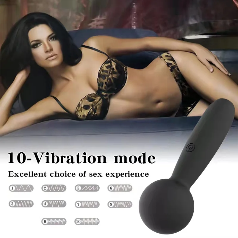 10 Speed Wireless Dildo AV Magic Wand Vibrator G Spot Stimulator Clitoris massager Masturbation Sex Toys For Adult Women