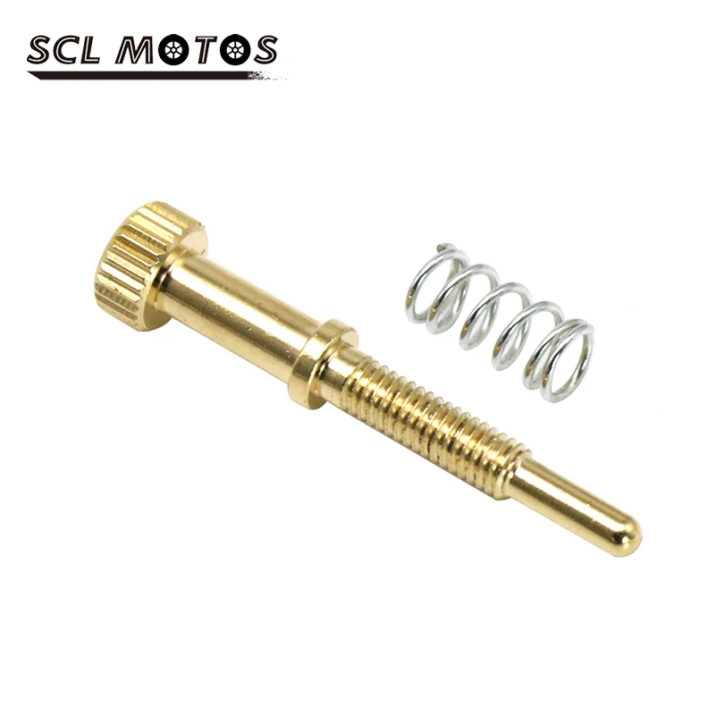 SCL MOTOS Idle Adjuster Screw For PZ Carburetor Adjustment Screw Idle Speed Adjusting For Carb. Keihin PZ26-30 Motorcycle Parts