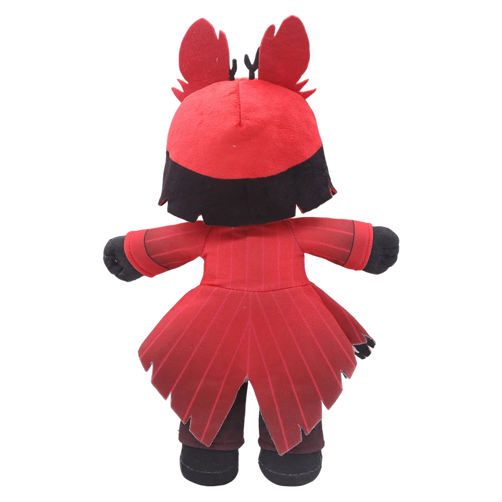 Cartoon Alastor Plush Toy, Hotel Cosplay, mascote macio, decoração de Halloween, adereços fantasia, Natal e presentes de aniversário, 35 cm, 30cm