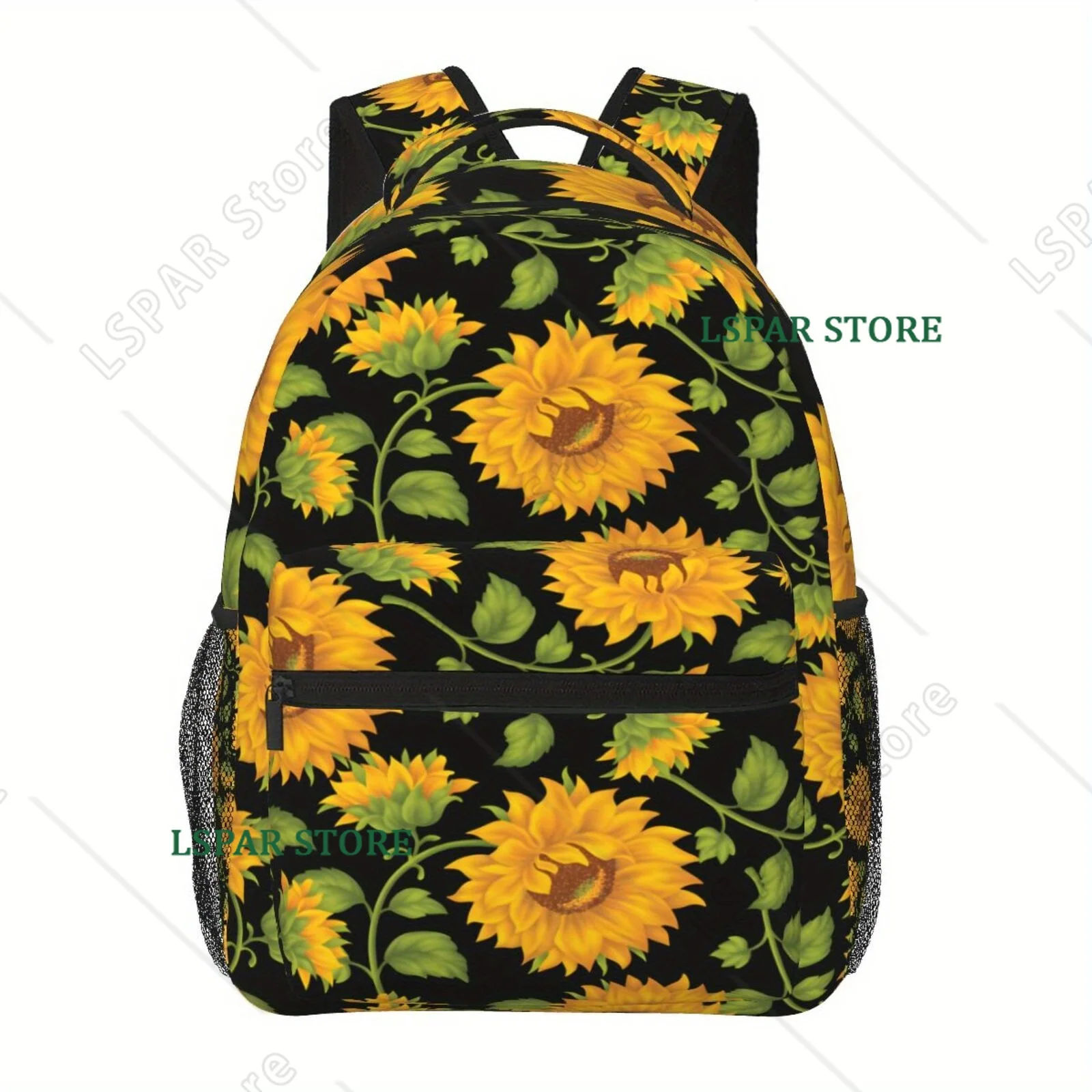 

Sunflower Backpack Unisex Casual Laptop Backpacks School Bookbag Travel Hiking Camping Daypack