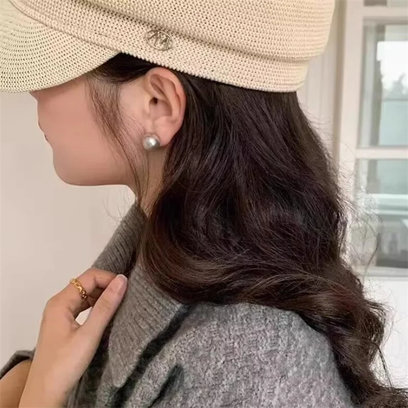 

Senlissi-18K иглы натуральный Rio серый жемчуг 4-12 мм и серьги-гвоздики из стерлингового серебра 925 пробы для женщин ювелирные изделия подарки