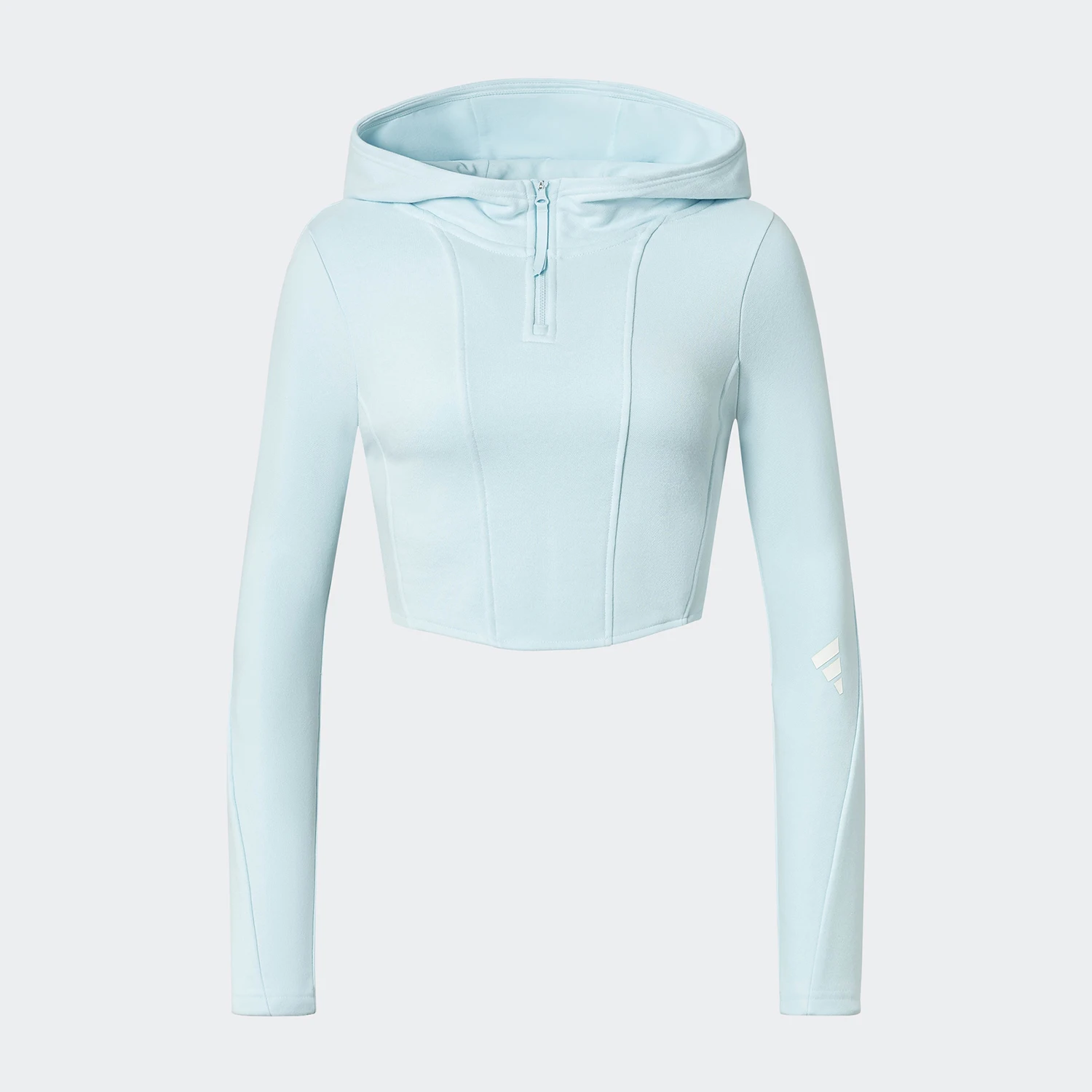 

Оригинальные кроссовки Adidas FUSTL W P HDY. Женская толстовка с капюшоном Slim Fit JY0218