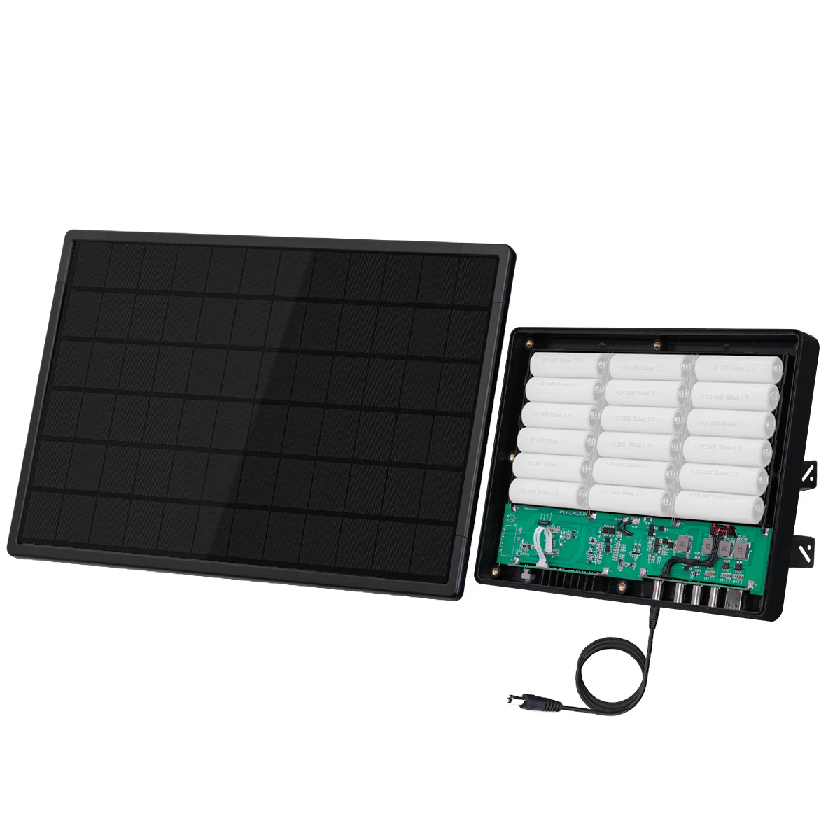 

20W 12V Solar Battery Charger Built-in Smart MPPT With Mount Bracket Waterproof 12V Solar Panel Kit for Automatic Gate Opener