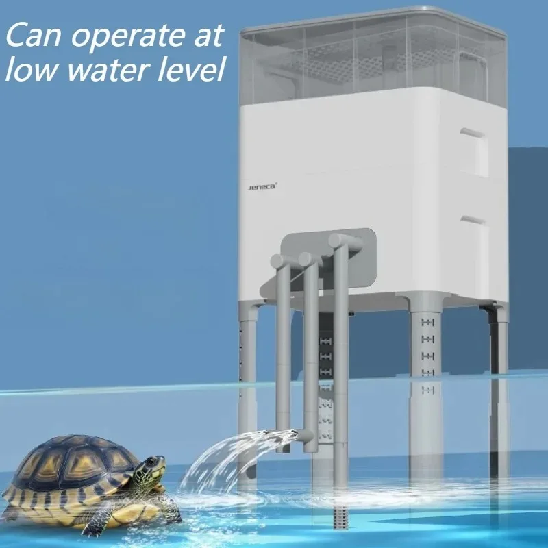 Fish Tank Filters Fishbowl Water Purifier Turtle Tank Filter Low Water External Large Flow Aquarium Filter Large Silent Turtle