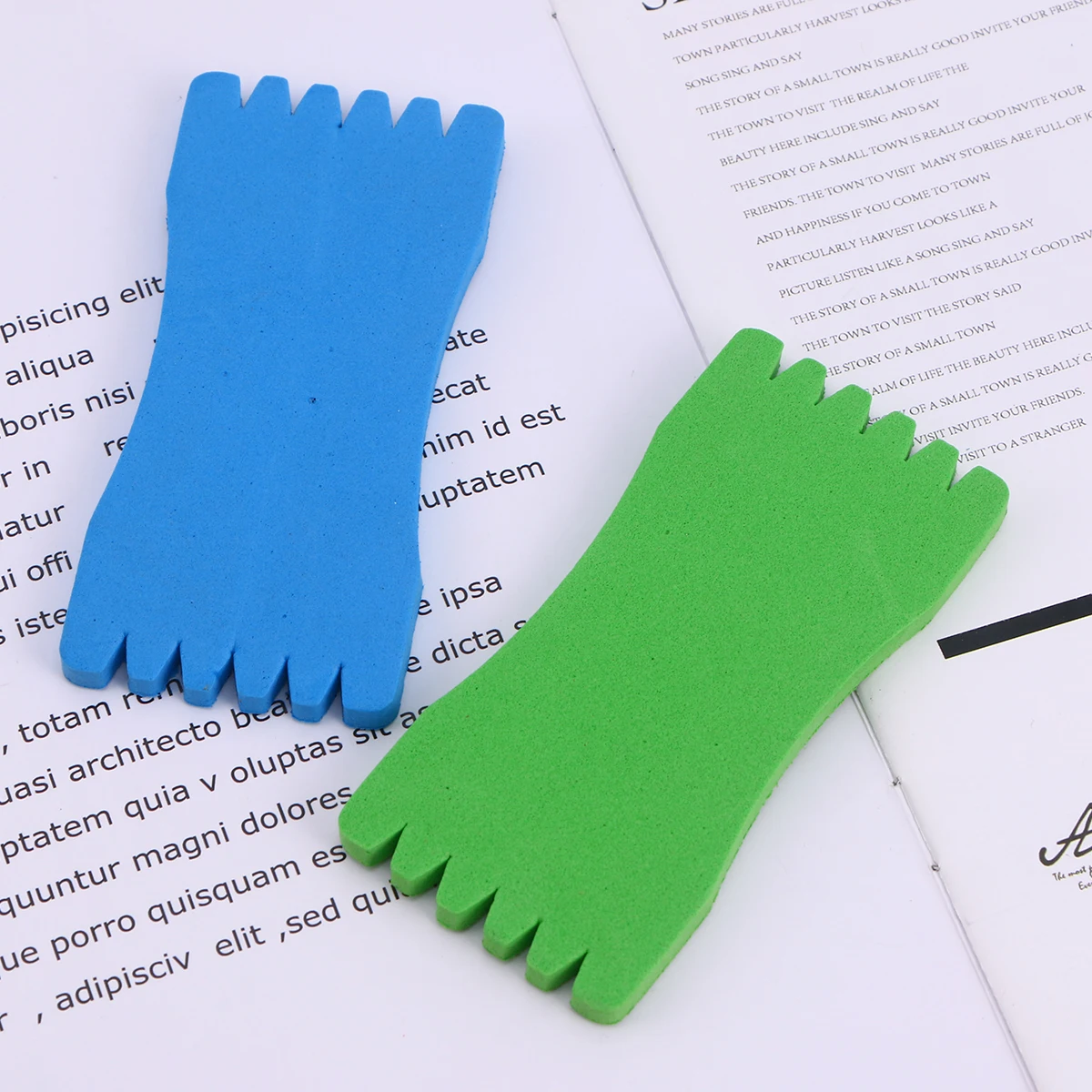 

20pc Sponge Spool Fishing Line Holder Colorful Coil Wound Sheet Ultralight Portable Headphone Cable Winding Fishing Gear Size 3