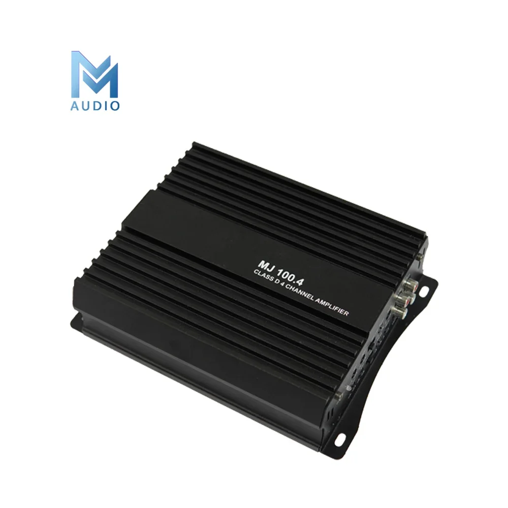 Top Selling Car Amplifier High Power Mini Car Amplifier Class D 4 Channels 100W*4 For Car Audio System