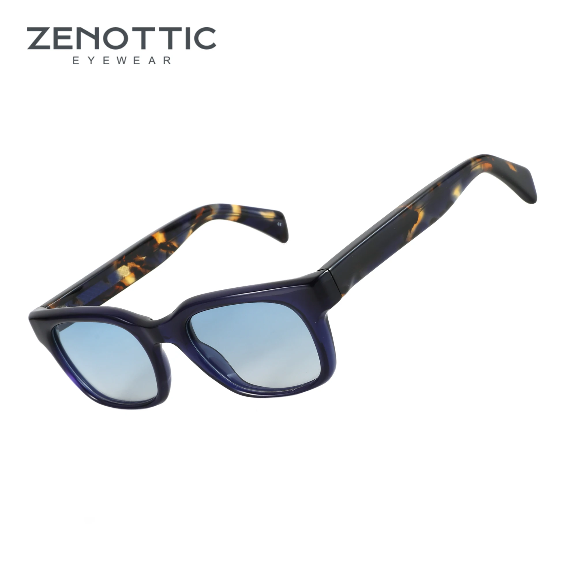 

ZENOTTIC 2024 Trend Rectangle Polarized Sunglasses for Men Vintage Shades UV Protection Small Square Glasses 94727S