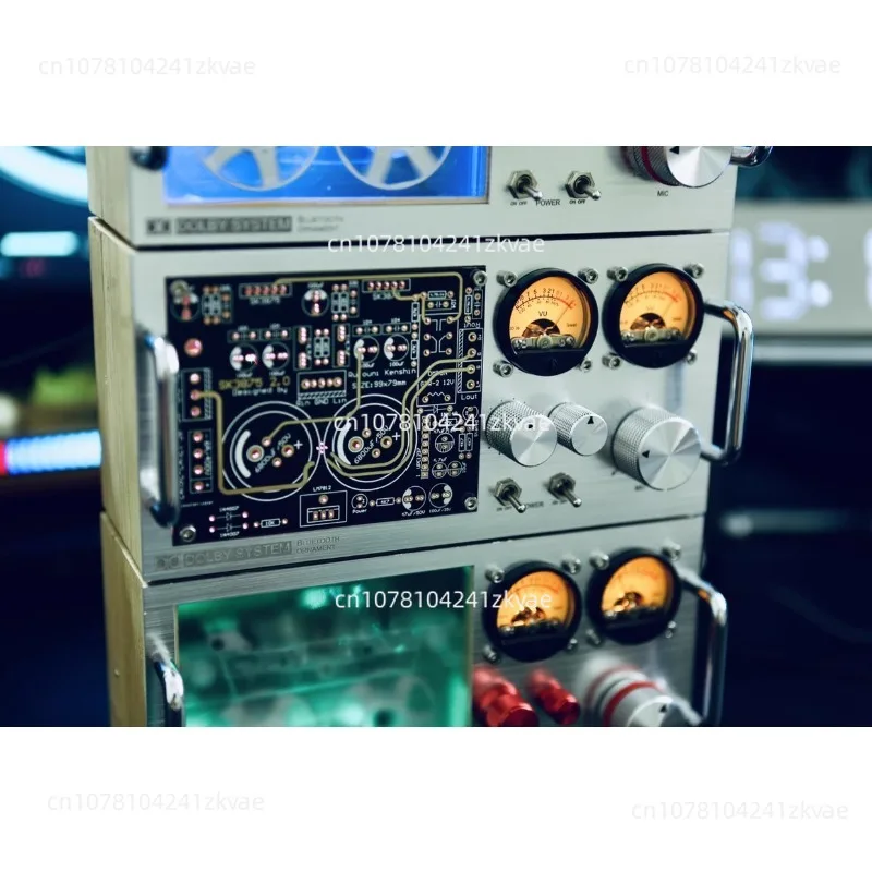 

Desktop ornament atmosphere pickup light level meter home nostalgic tape player power amplifier uv meter