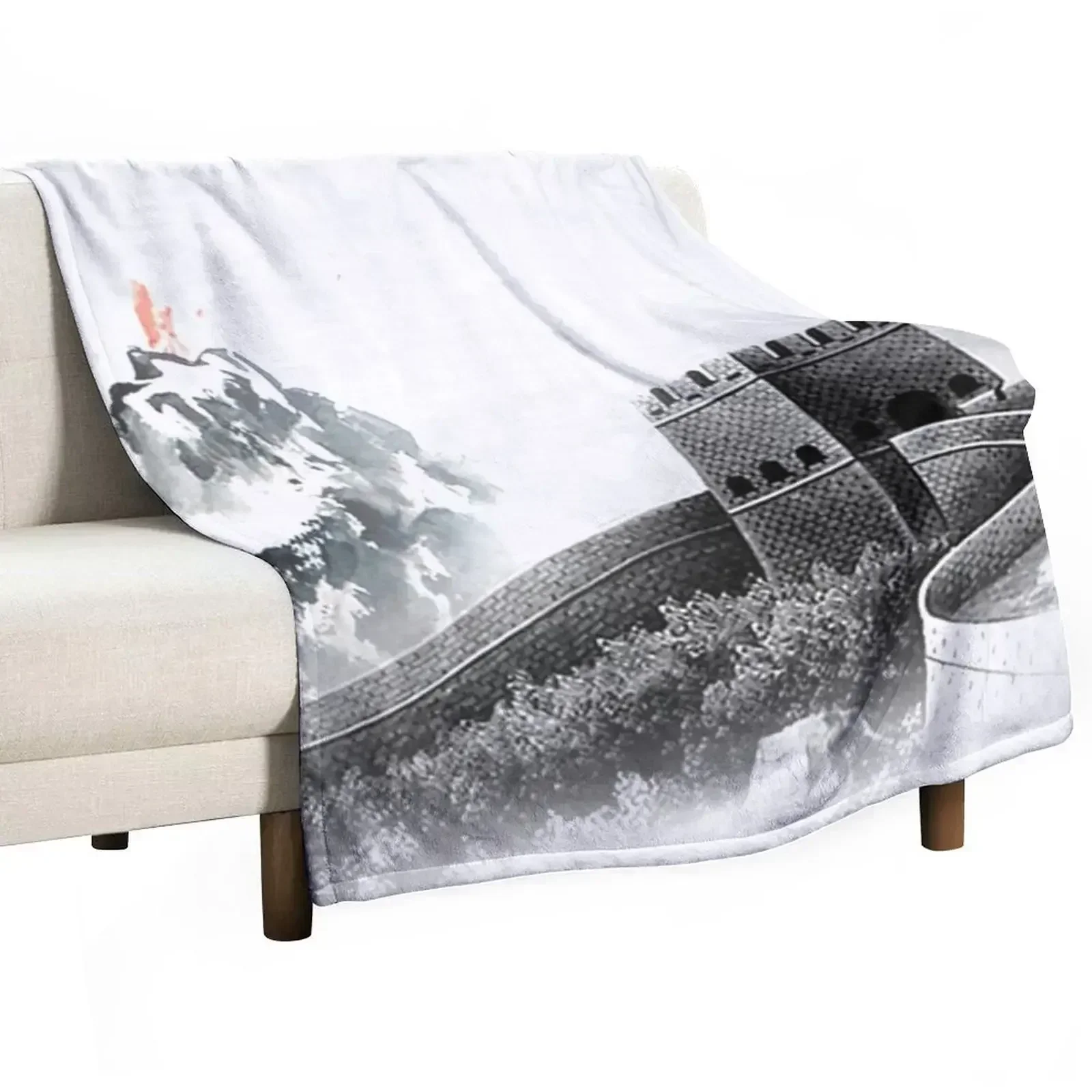 that are visible from space. Throw Blanket for winter Decorative Throw Blankets