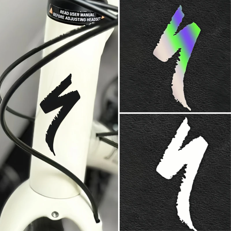 1PC Lightning Road Bicycle Frame Stickers MTB Bike Top Tube Waterproof DIY Decoration Durable Logo Vinyl Decals for Specialized