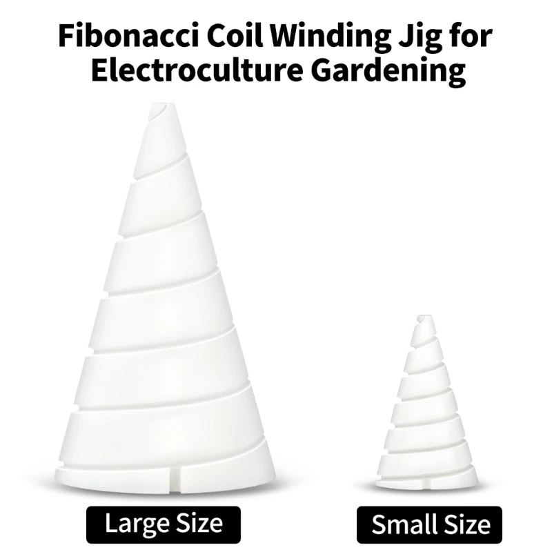 2x Fibonaccis Coil Winding Jig For Gardening Antenna Making Tool Electroculture