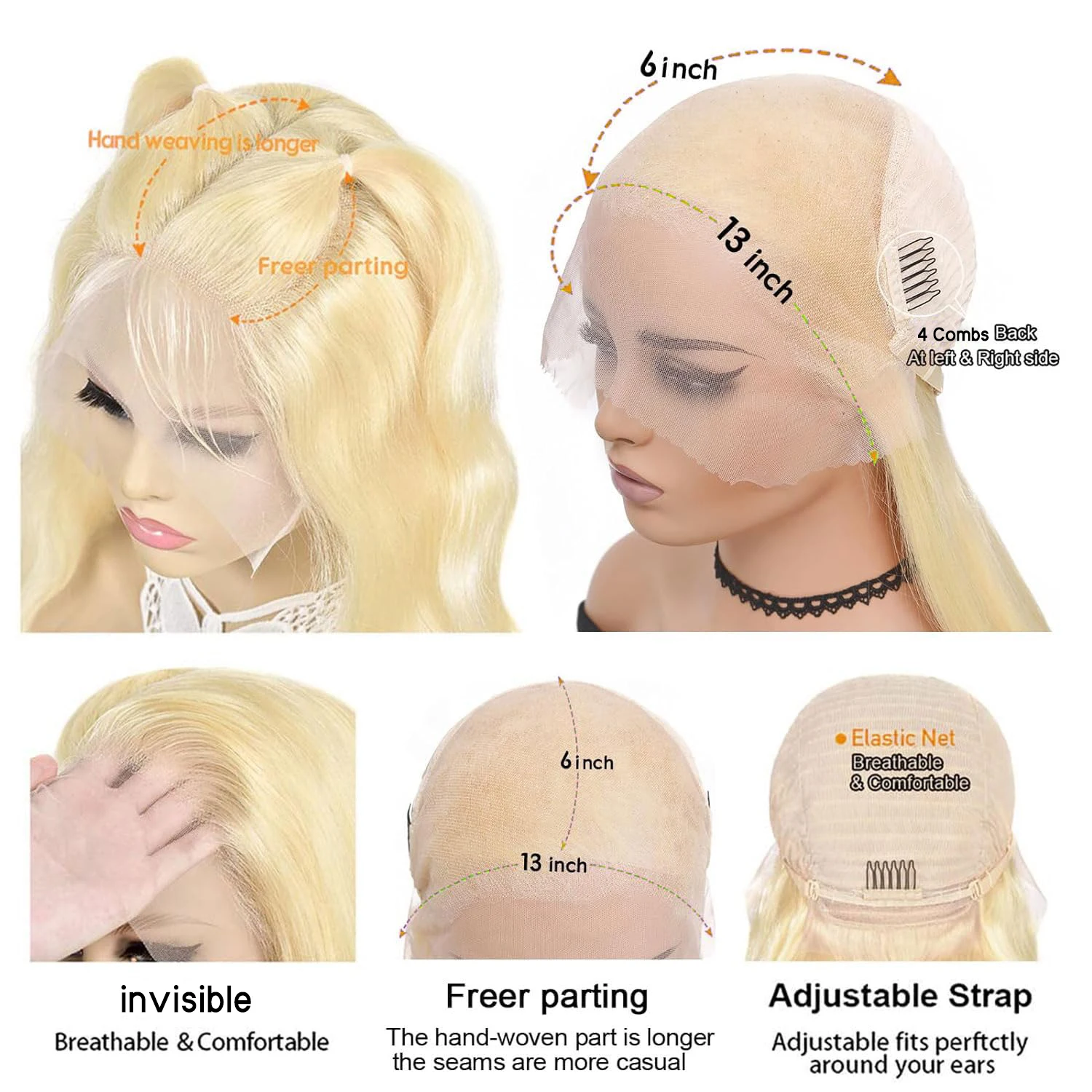 613 Blonde Lace Front Pruik va - 613 Blonde Body Wave Lace Front Wig recensie en prijs