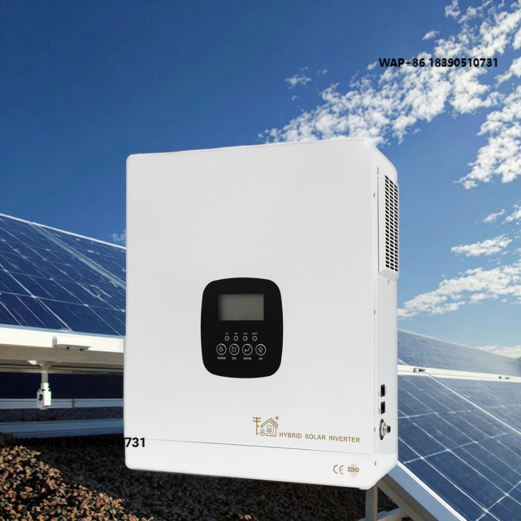 6.2Kw 6.3kw 48VDC Hybrid Solar Inverter Charge Controller Pure Sine Wave On/Off Grid 60Hz Frequency RS485 Single Phase