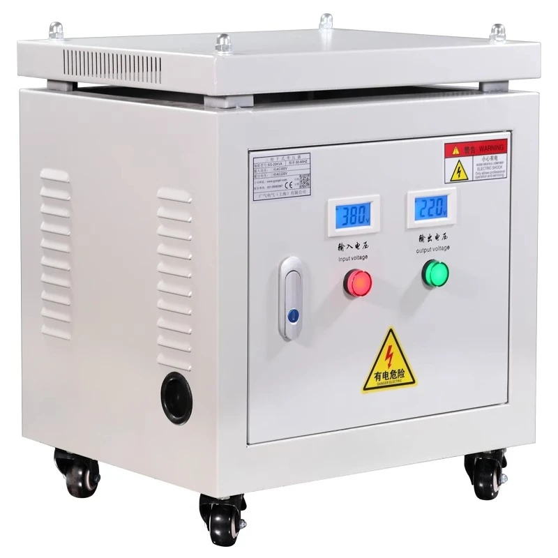 Trasformatore di isolamento a secco trifase