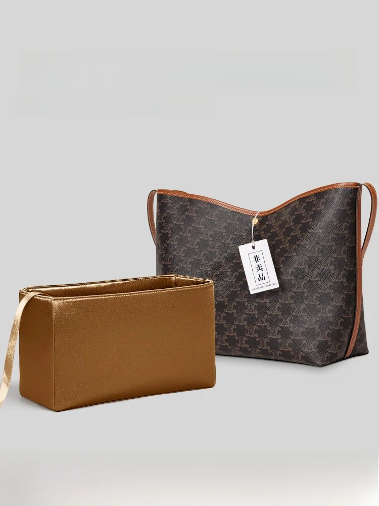

Lightweight Zipper Inner Bag for Soft opper Tote Bag Organizer Women's Simple Sle Outdoor Storage Bag