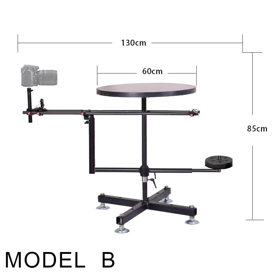 Imagem -06 - Fotografia Profissional Turntable Plataforma Giratória de 360 Graus Spinner Câmera Slider Foto e Vídeo Plataforma