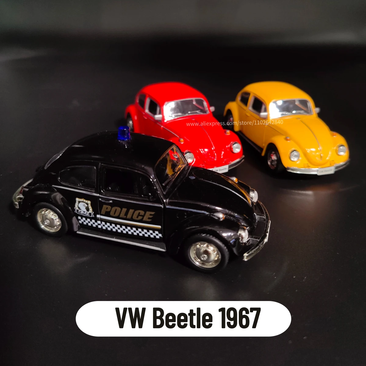 

1/36 VW Volkswagen Beetle 1967 Replica Alloy Diecast Collectible Car Model Toy Office Home Decor Souvenir Ornament Xmas Gift