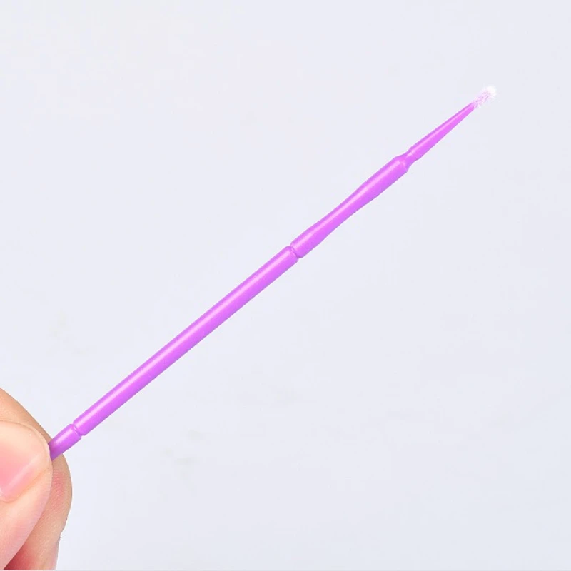 1 زجاجة فرشاة توزيع صغيرة لتمديد الرموش، مسحات قطنية صغيرة، عصي ماسكارا الشفاه، فرشاة صغيرة