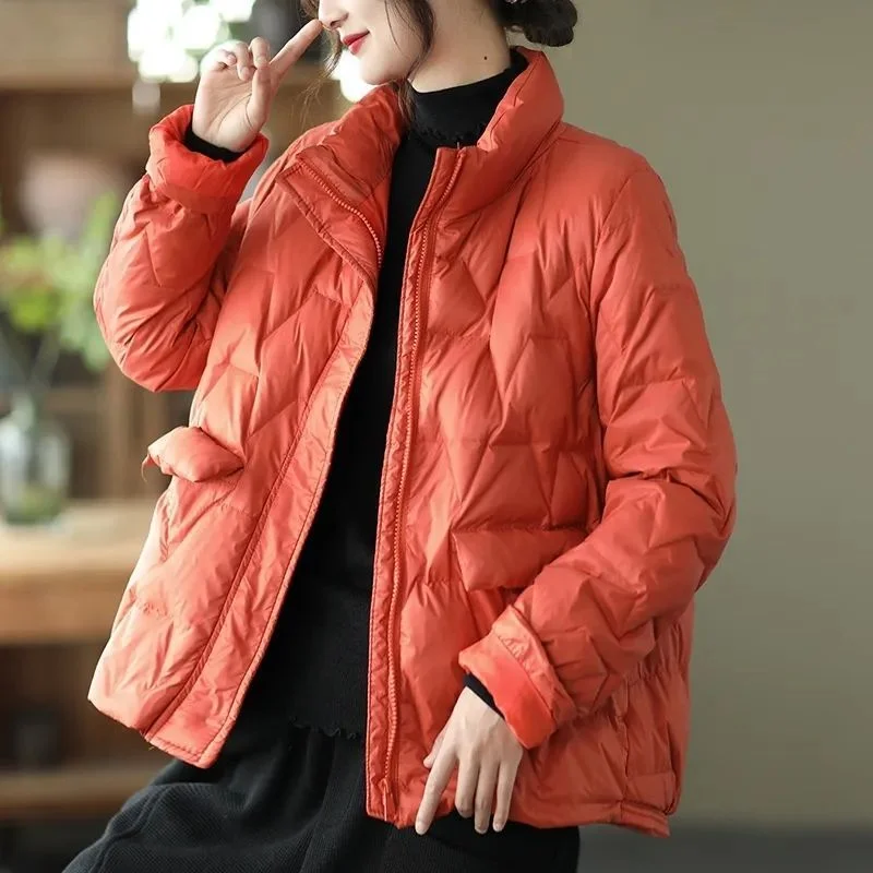 2023 Winter New Lightweight Cotton Coat Women Short Winter Warm Cotton Coat Jacket Women Coat Women Winter Jacket