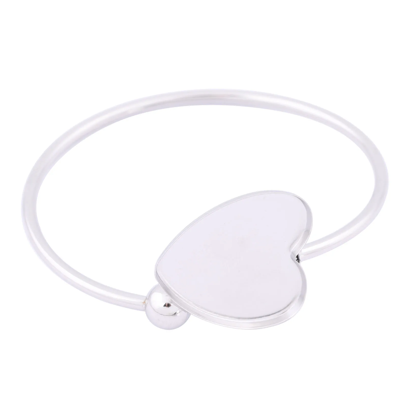 2pcs Stainless Steel Bendable Cuff Bracelet Base Blanks Fit 25mm Cabochon Bangle Bracelets Bezel Setting Trays Diy Findings