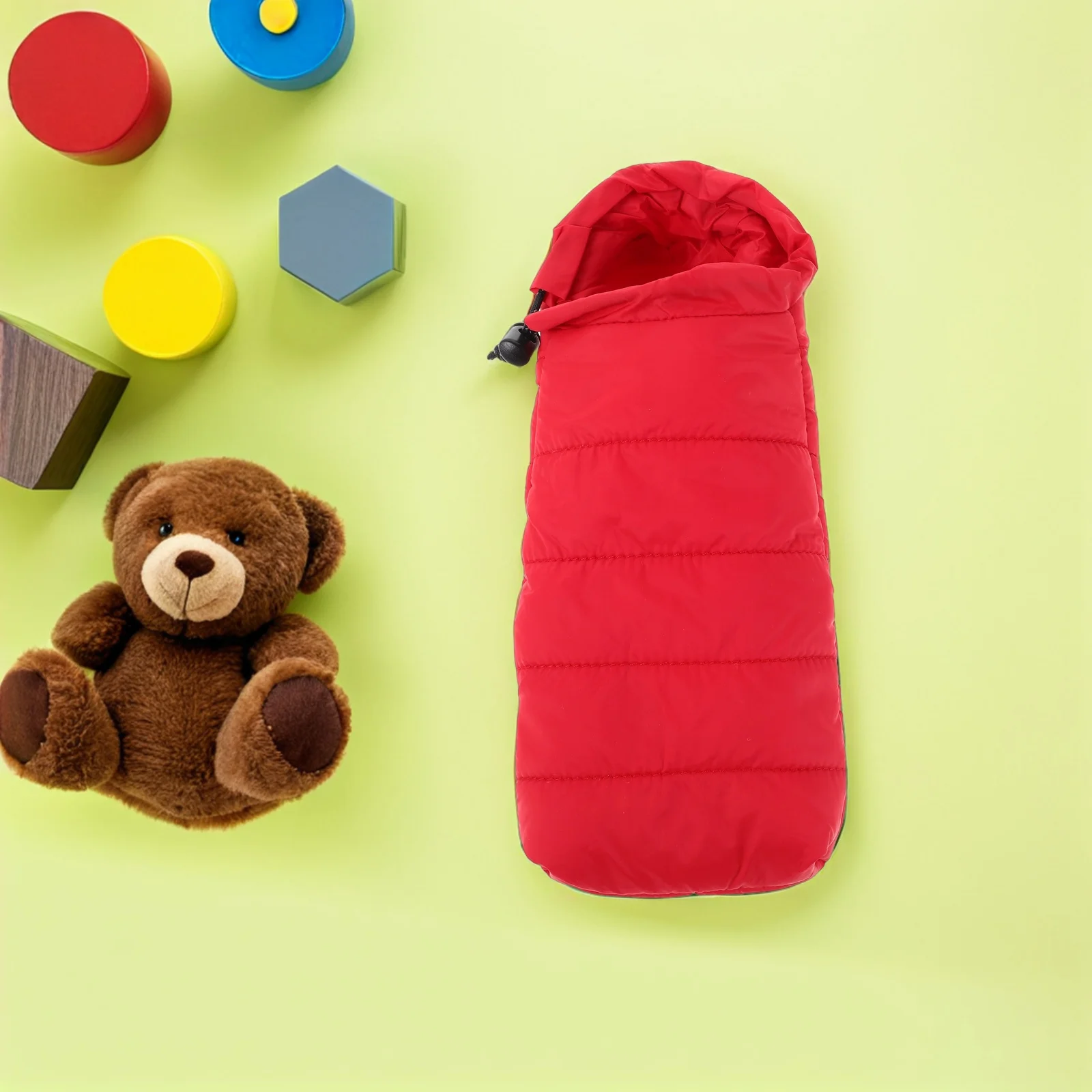 Miniatuur slaapzak Outdoor Camping Scène Accessoires voor poppenhuismeubilair Rol Creatieve miniatuurcamping