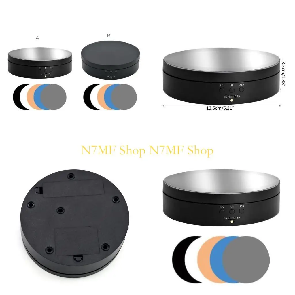 

N7MF 360 Degree Electric Rotating Display Stand Turntable Automatic Spinning Base
