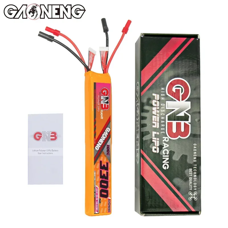 

GNB 3300 мАч 12S 44,4 В 100C подходит для аккумулятора электрического вертолета класса 500–600
