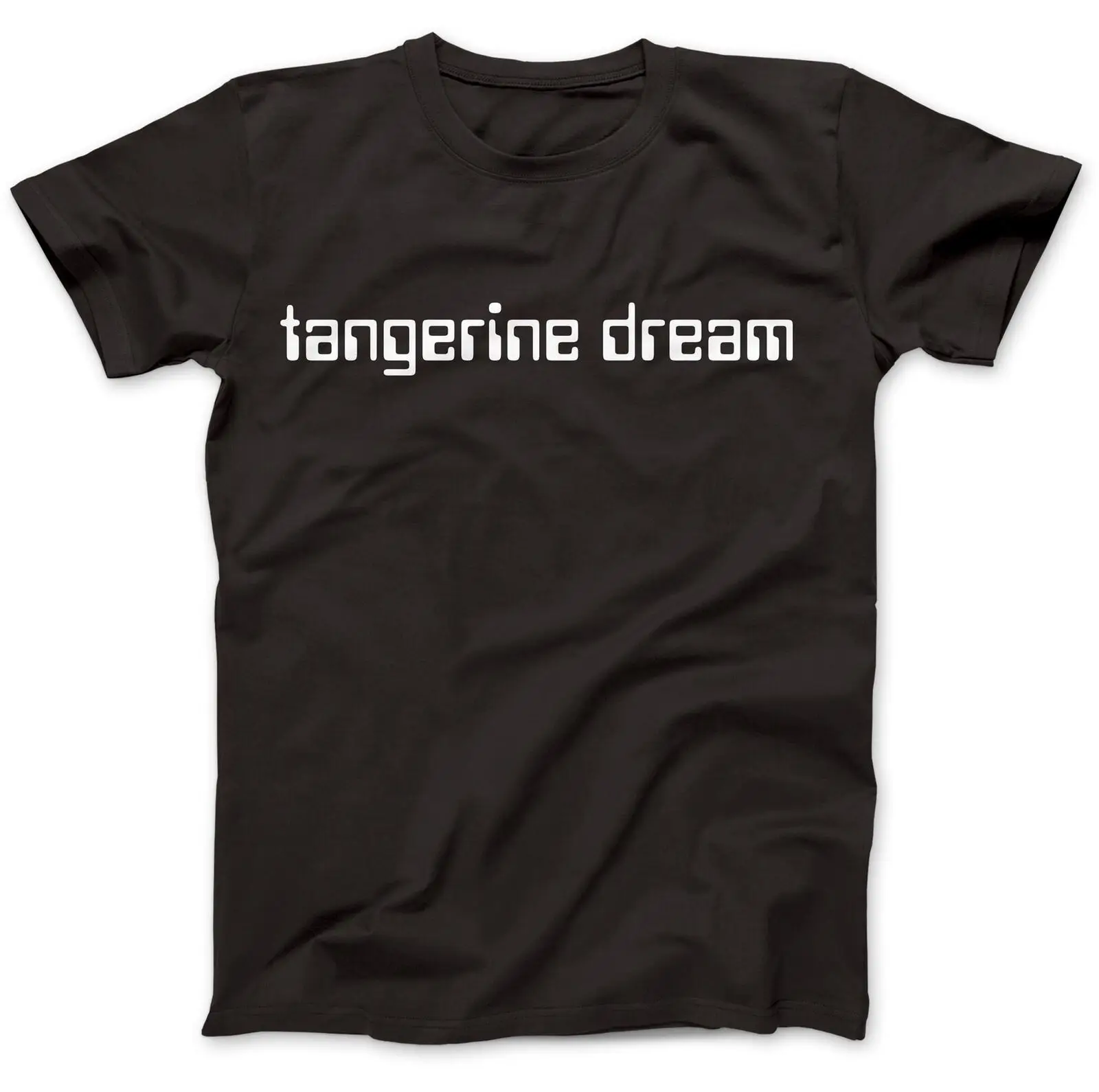 Tangerine Dream Tribute T-Shirt Cotton Phaedra Rubycon Ricochet Black Tee