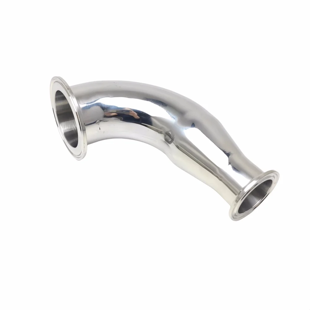 

Clamp OD91mm X OD106mm Reducing Elbow SS304 Quick Installation Variable Diameter Elbow Sanitary Grade Joint Reducer Elbow