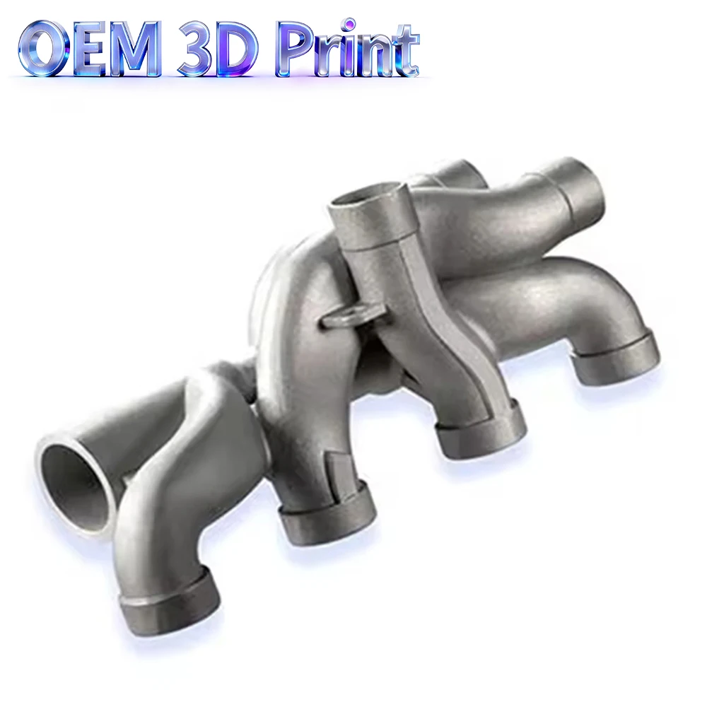 Custom 3D Files Stainless Steel & Aluminum Alloy Parts Rapid Prototyping Metal Powder Sintering SLM 3D Printing Services