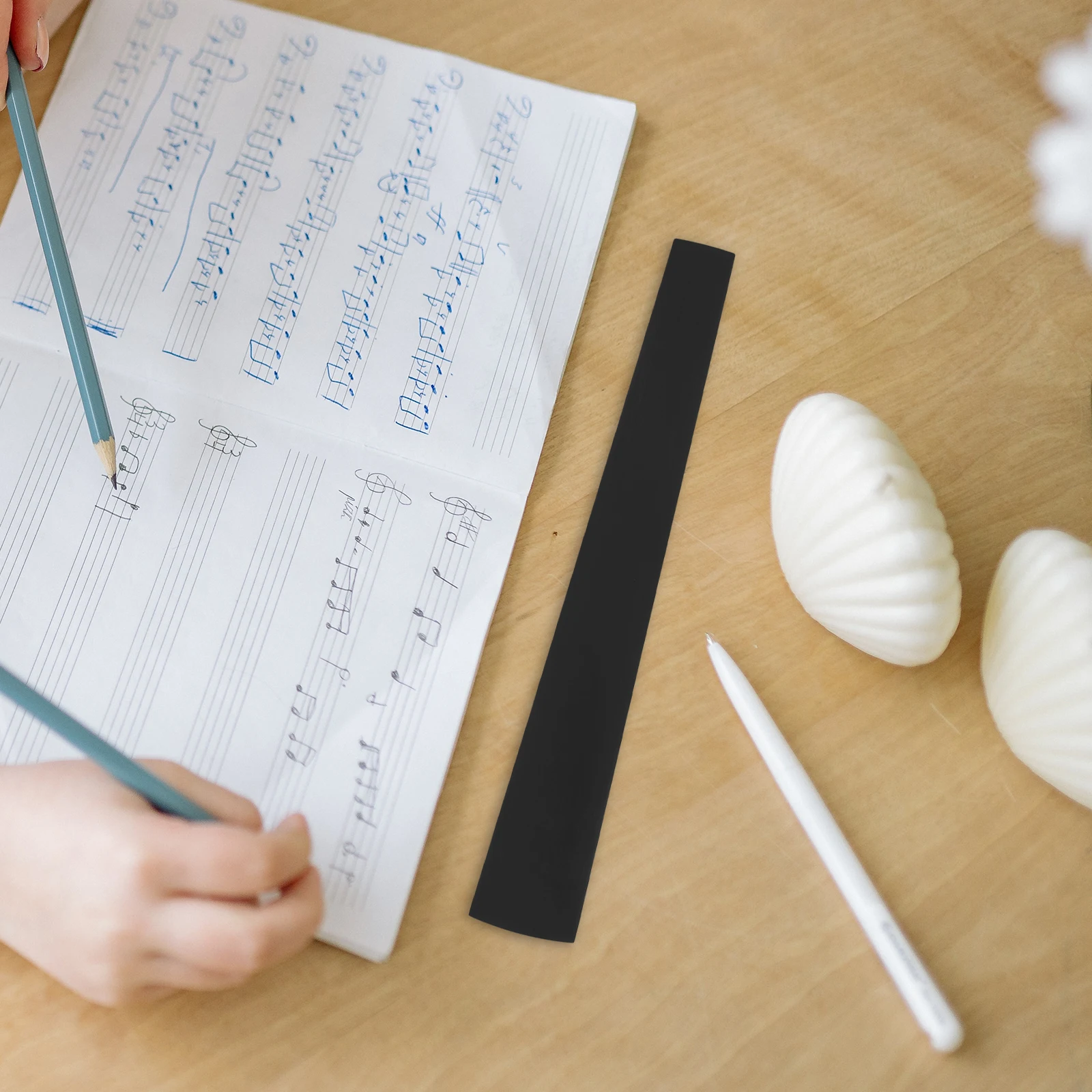 

2Pcs Violin Fingerboard Wood Replacement Precision Fit Durable Fretboard Upgrade for Acoustic Violin Repair Kit