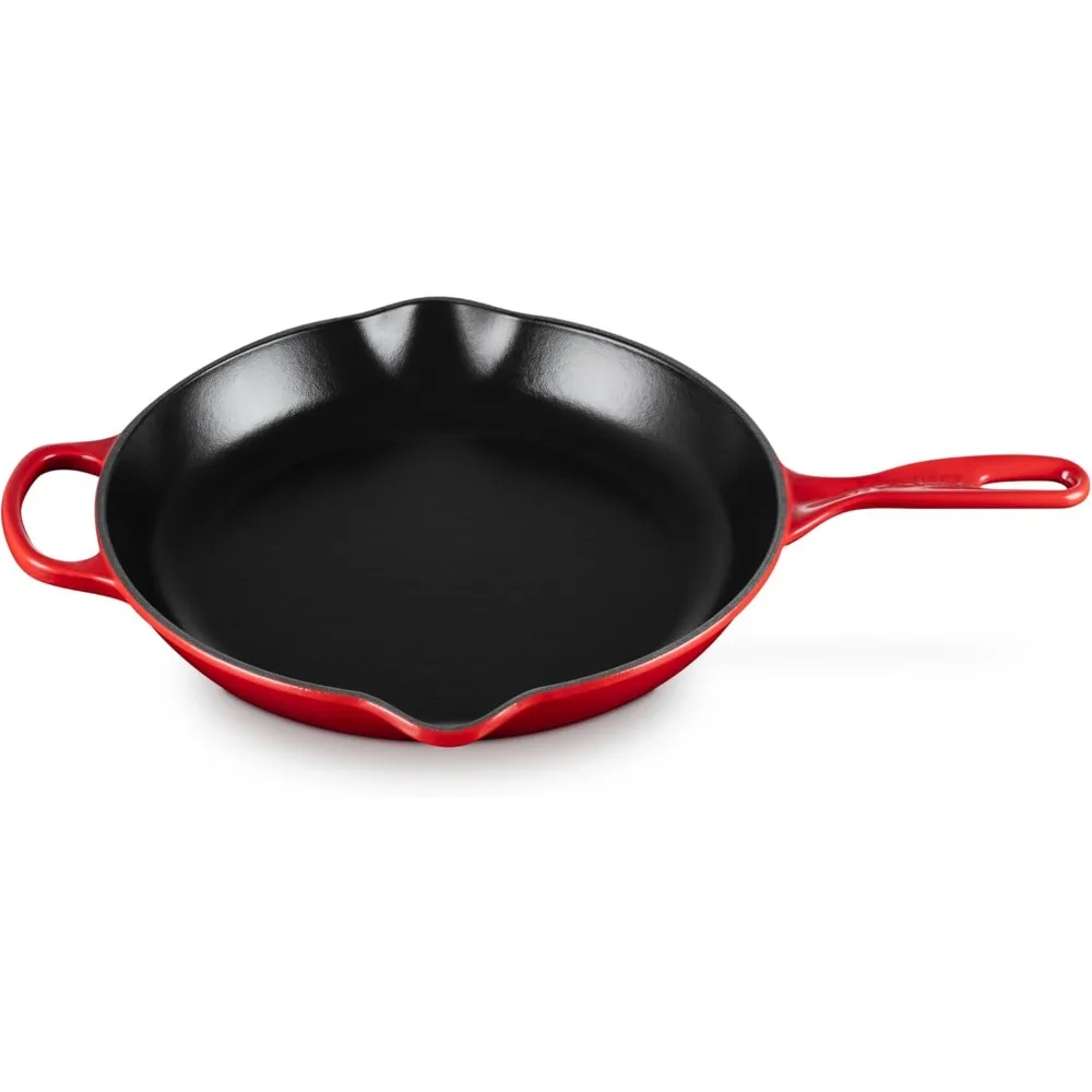 

Le Creuset Enameled Cast Iron Signature Iron Handle Skillet, 11.75 (2-3/8 qt.), Cerise