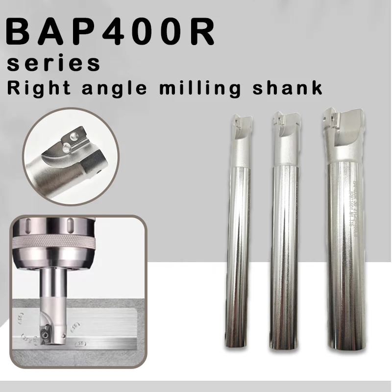 Good quality BAP400R MillingHolder For APMT1604 Carbide Insert Cutting Shoulder Right Angle Cutter End Mill Shank