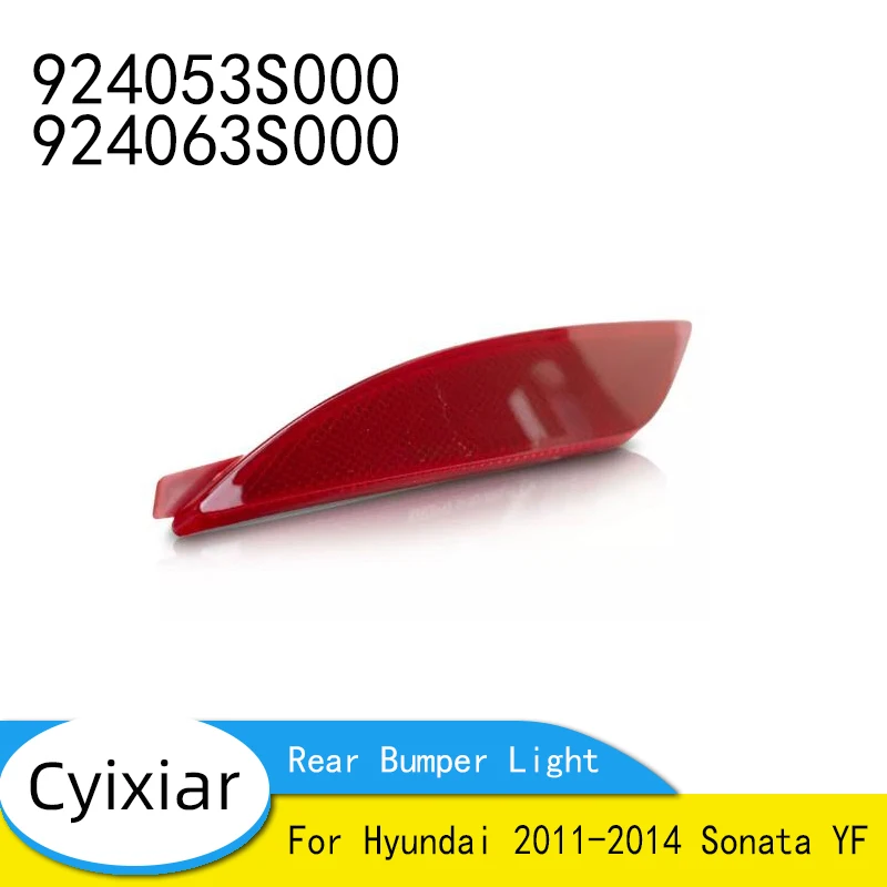 

Brand New 92405-3S000 92406-3S000 924053S000 924063S000 for Hyundai 2011-2014 Sonata YF Rear Bumper Reflector Rear Bumper Light