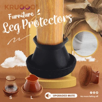 อัพเกรด Mute เฟอร์นิเจอร์ขา Silicon ขาเฟอร์นิเจอร์ป้องกันตารางแผ่นติดเท้าขาเก้าอี้ป้องกันชั้น Anti-Slip