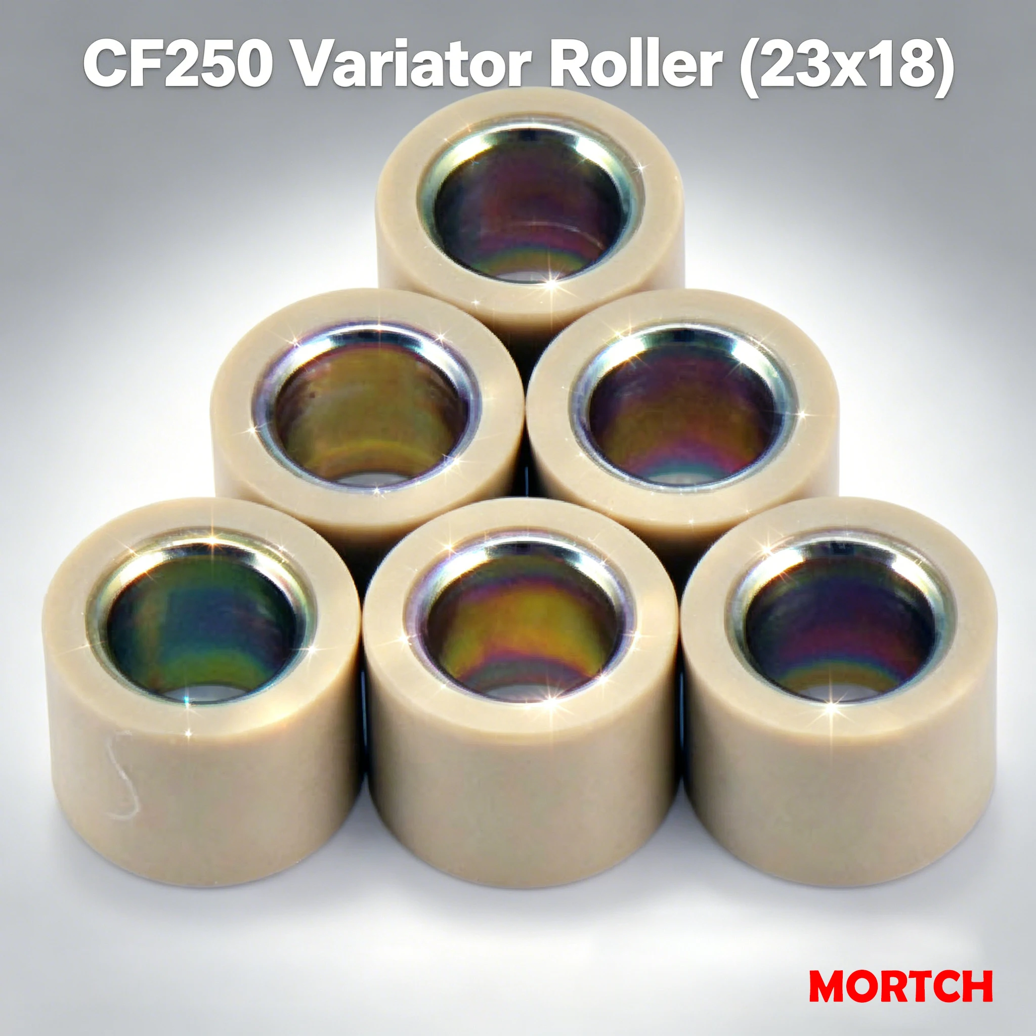 23x18 22g Variator Roller Weight 250-5031 For CN250 FORZA250 Jonway JMstar CFmoto 172MM Engine Scooter ATV