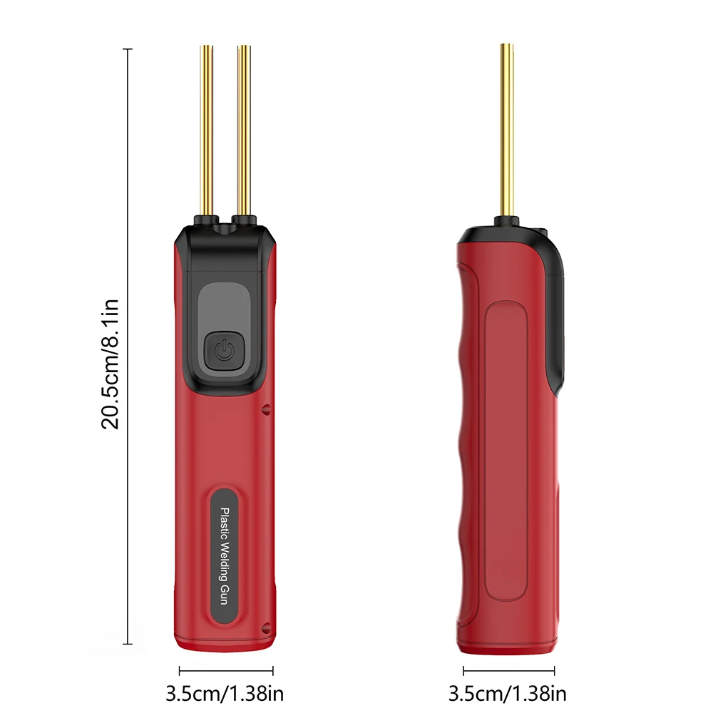 PWG-3 Cordless Hot Staple Gun Rechargeable Plastic Welder With LED Light Type-C Charging For Car Bumper Crack Repair Tools