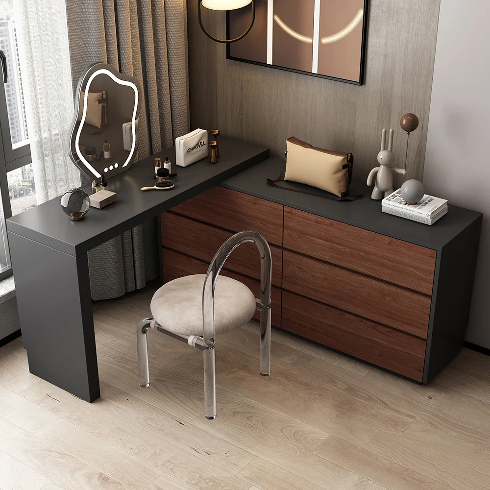 

Modern Design Home Furniture Dresser Wholesale Price Good Dressing Table With Mirror And Round Stool For Bedroom
