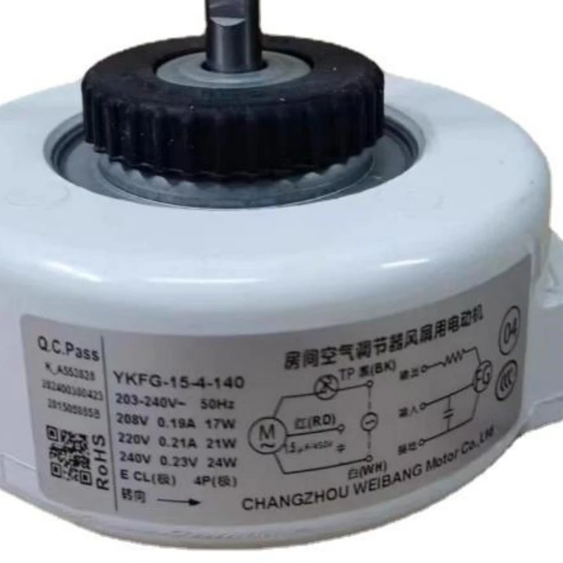 Original air conditioner motor for Whirlpool /TCL YKFG-15-4-140 air conditioner replacement motor