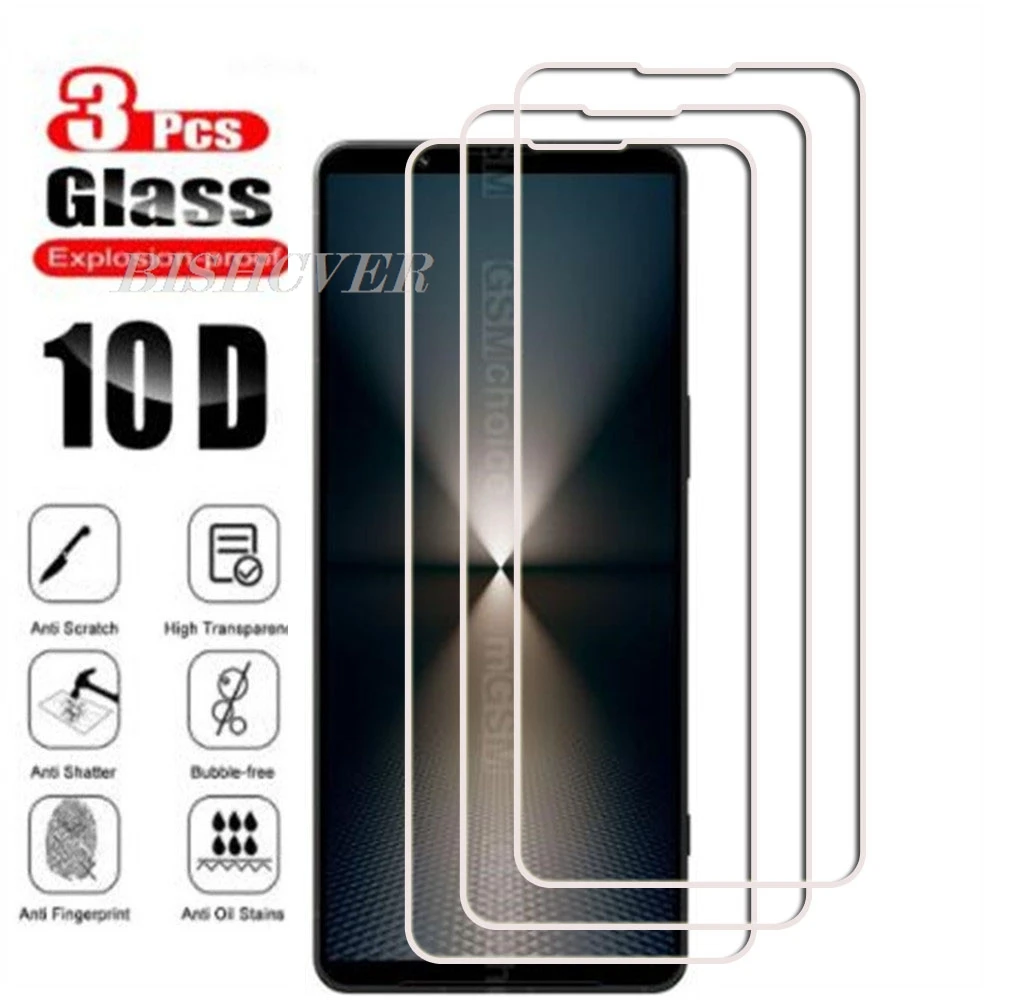 3 Stück gehärtetes Glas für Sony Xperia 1 vi 6.5 