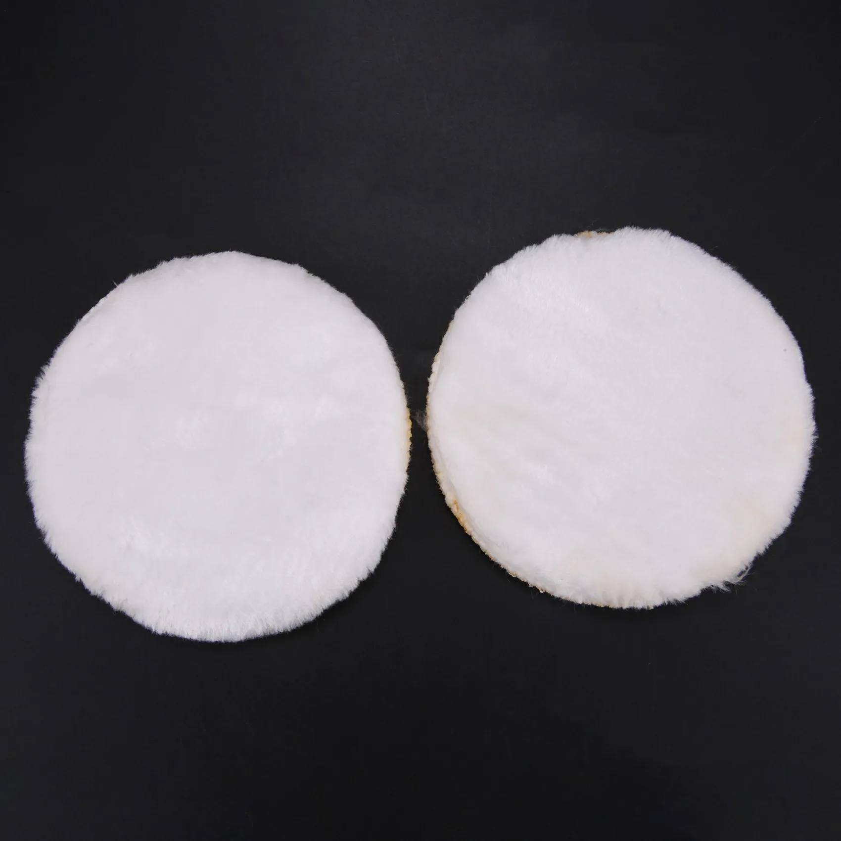 ABLG 100Pcs 125Mm 자동차 연마 패드 5 인치 폴리 셔 왁싱 패드 섬유 폴리 셔 보닛 자동차 페인트 케어