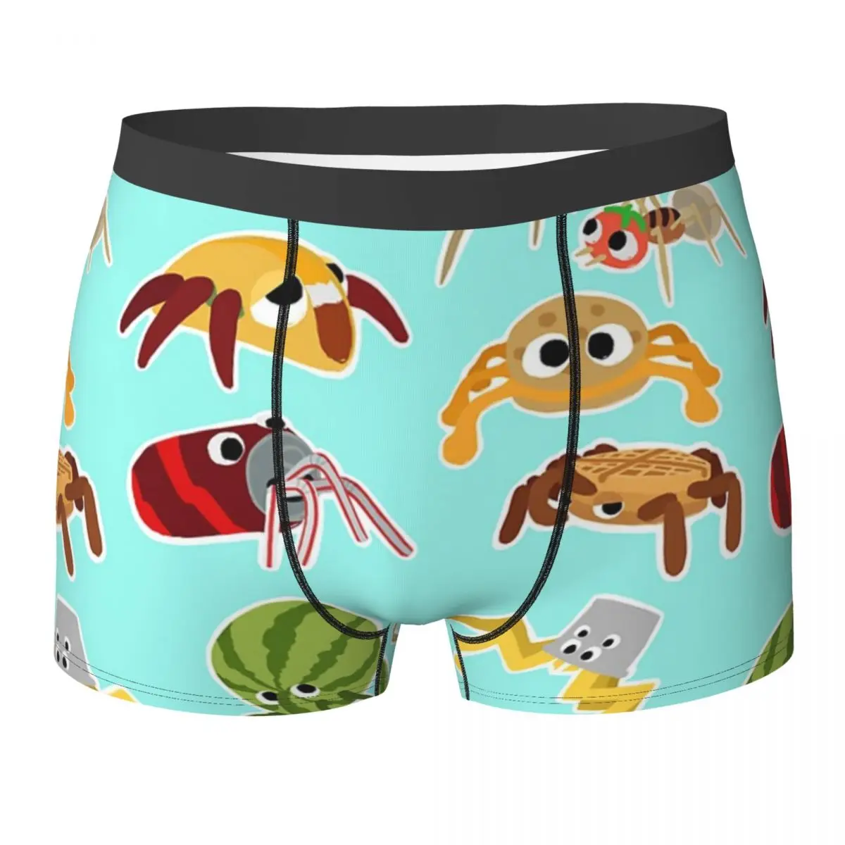 Boxer Underpants Shorts Bugsnax Bug Pack Fan Art Kinda Bug 123 Panties Men's Ventilate Underwear for Homme Man Boyfriend Gifts