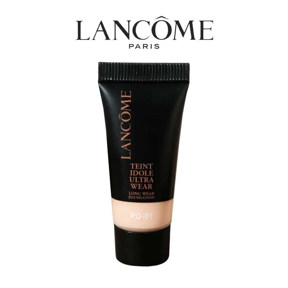 Lancome Teint Idole Ultra Wear Base de cobertura total construcción # PO-01 (5 ml), maquillaje original para mujer de larga duración e resistente al agua