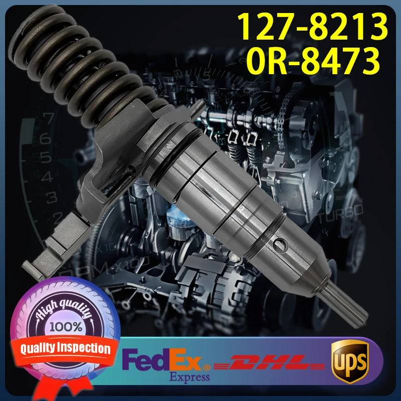 

1pcs 127-8213 0R-8473 High Quality Diesel Fuel Injector for Caterpillar CAT Engine 3114 3116 Excavator 200B 320B 446B E322B E325