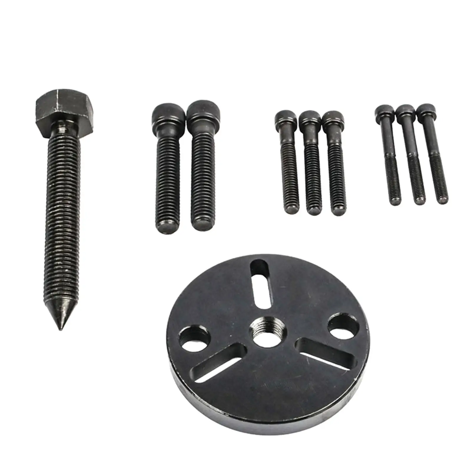 Car Air Conditioning Repair Tool Steel Time Saving Compressor Clutch Remover Kit for Compressor Pump Head Disassembly