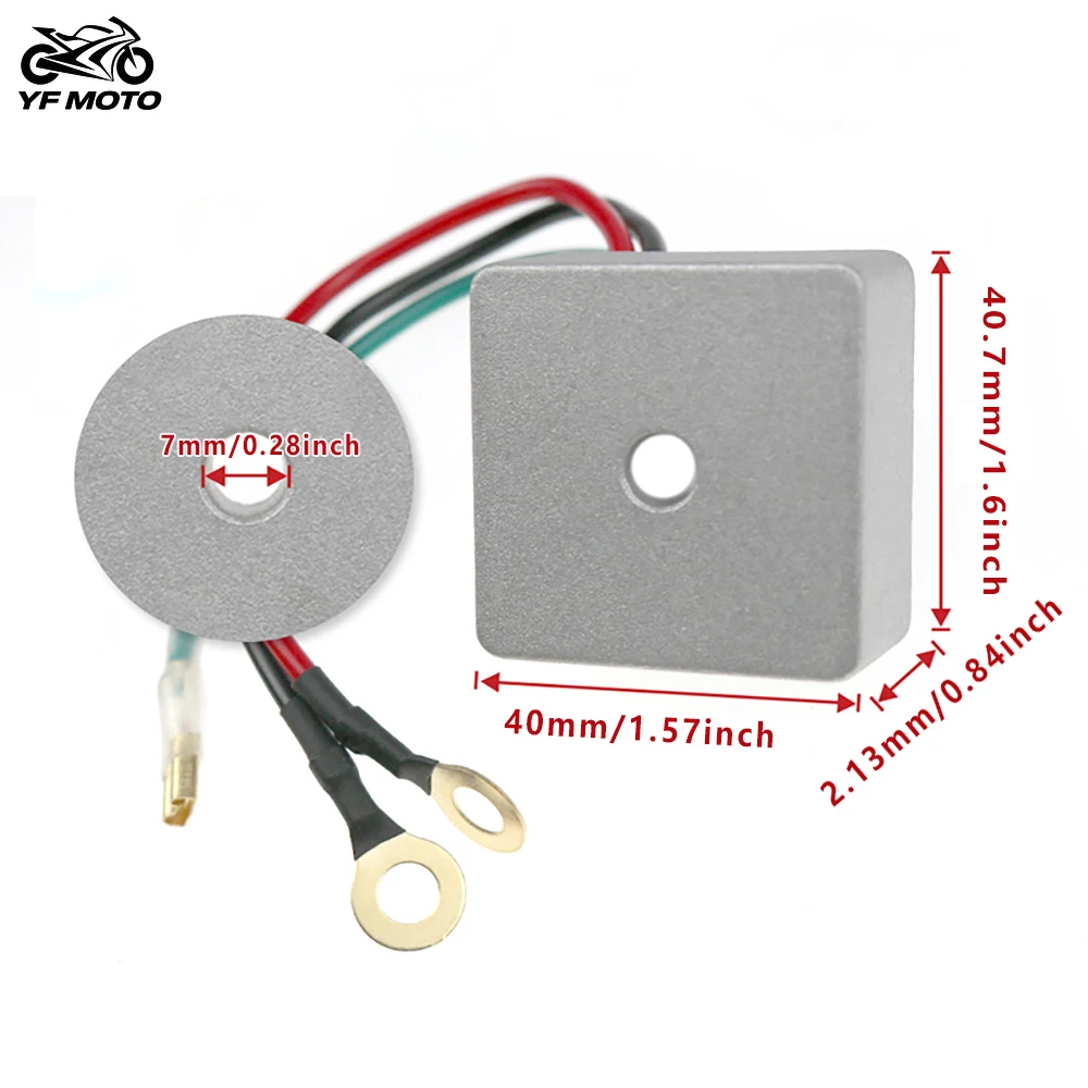 OEM 27739G01 Motorcycle Voltage Regulator Rectifier For EZGO TXT & RXV 1994-up Gas Golf Cart Club Car Columbia/ParCar 1982-1994