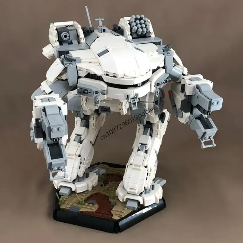 3560PCS 게임 영화 Battetech Mechwarring MOC 킹 크랩 Mech 로봇 모델 DIY 창의적인 아이디어 ChildToy 조립 퍼즐 생일 선물