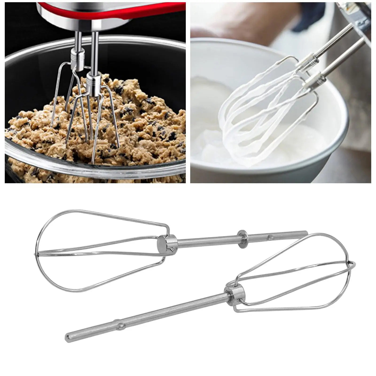 قطعتان من قطع غيار مضرب توربو لخلاط اليدوي W10490648 لـ