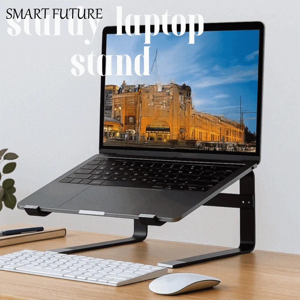 

Double Layer Laptop Stand Ventilated Iron Notebook Riser Detachable Mount Universal Base Computer Stand Heat Dissipation
